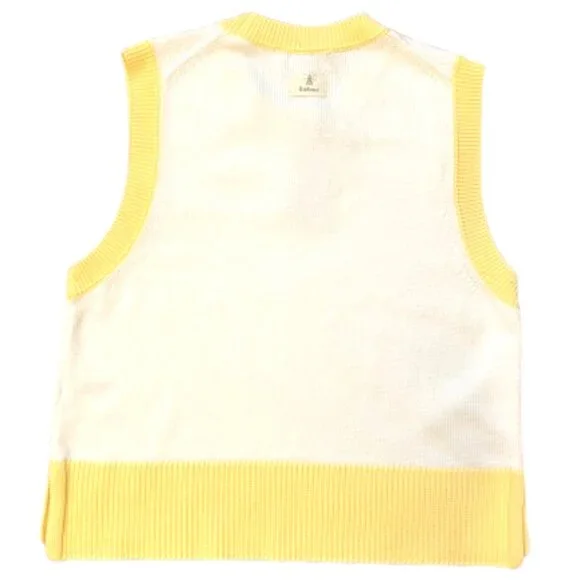 NEW Anthropology Barbour Knit Vest, Jumper Sweater, Sz US 8 - Picture 6 of 15